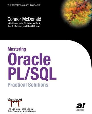 Mastering Oracle Pl Sql Practical Solutions By Connor Mcdonald Pdf Kindle Editon