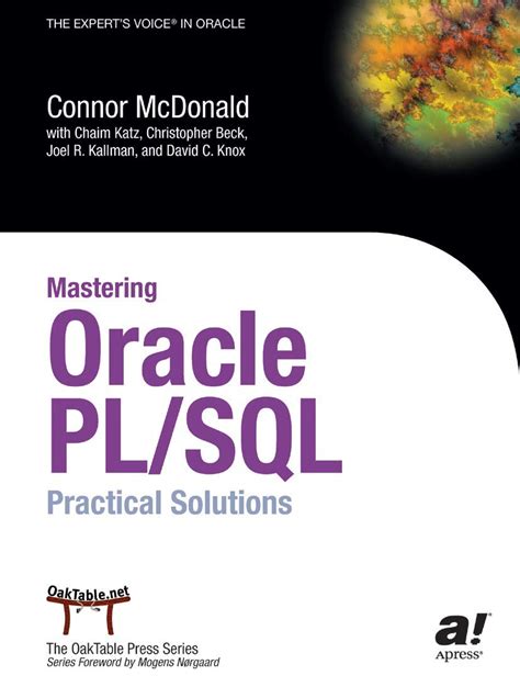 Mastering Oracle Pl Sql Practical Solutions By Connor Mcdonald Pdf Kindle Editon