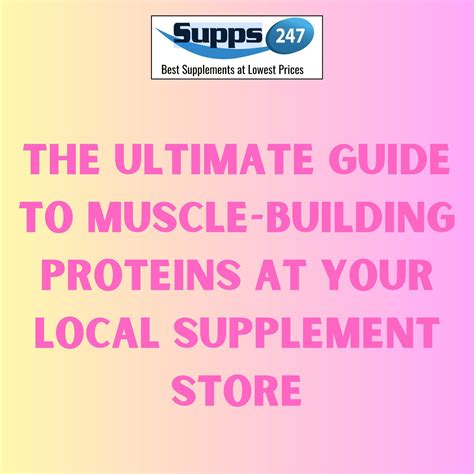 Mastering Protein: The Ultimate Guide to Building Muscle