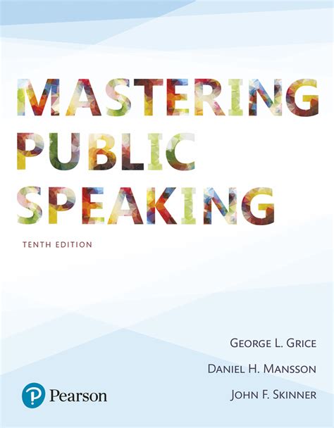 Mastering Public Speaking 8th Edition Ebook Epub