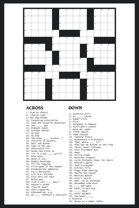 Mastering the Art of Tag Lines Crossword Puzzles