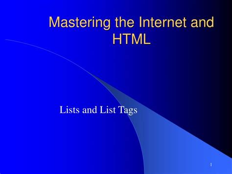 Mastering the Internet and HTML Kindle Editon