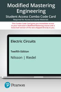 MasteringEngineering with Pearson eText Instant Access for Electric Circuits PDF