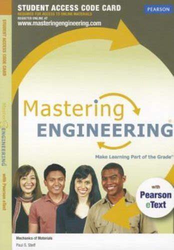 MasteringEngineering with with Pearson eText Instant Access for Engineering MechanicsStatics Mastering Engineering Reader