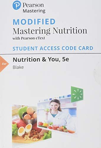 MasteringNutrition with MyDietAnalysis with Pearson eText Instant Access for Nutrition and You Kindle Editon