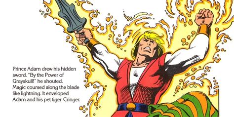 Masters of the Universe: Prince Adam's Transformation into He-Man