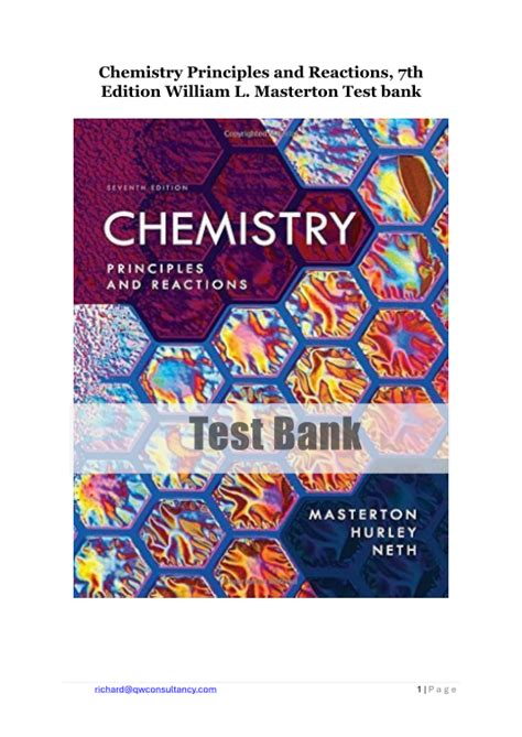 Masterton chemistry 7th solution Ebook Doc