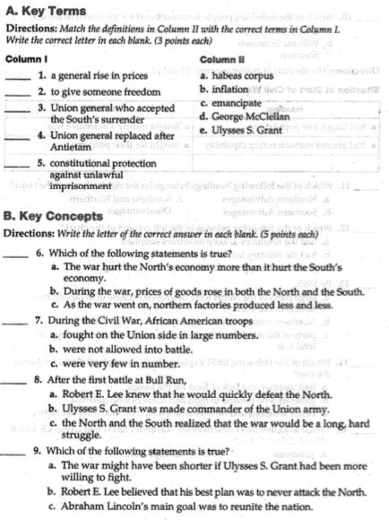 Mastery Test B Continued Us History Answers Reader