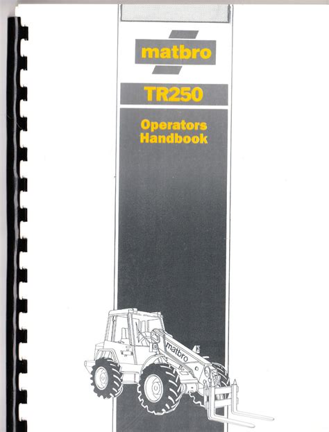 Matbro Operators Manual Ebook Reader