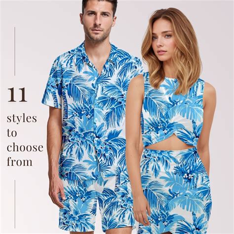 Matching Aloha Shirts and Dresses: A Summertime Style Statement