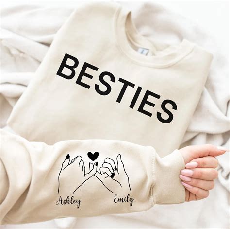 Matching BFF Sweatshirts: Embracing Friendship Through Shared Style