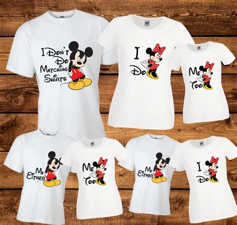 Matching Disney T-Shirts for Family: Create Unforgettable Memories