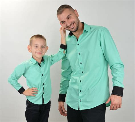 Matching Dress Shirts for Father and Son: A Bond Unmatched