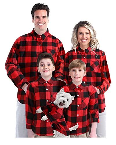 Matching Family Flannel Shirts: Capturing the Spirit of Togetherness