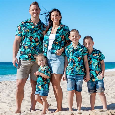 Matching Family Hawaiian Shirts: Aloha from the Islands of Fun