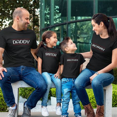 Matching Family T-shirts for Everyday Wear