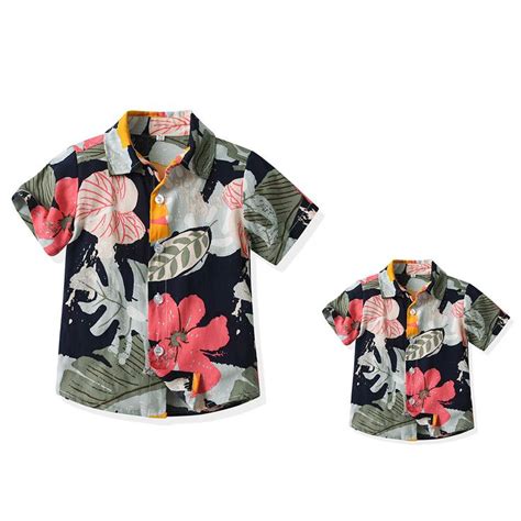 Matching Hawaiian Shirts for Father and Son: Bonding in Style