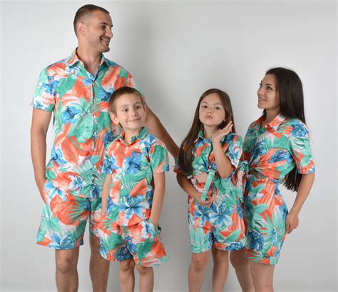 Matching Hawaiian Shirts for the Whole Family: A Fun and Festive Fashion Statement