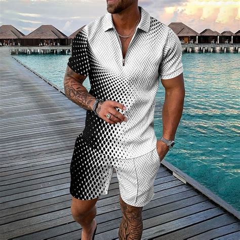 Matching Shirt and Shorts Set for Men: A Perfect Summer Ensemble