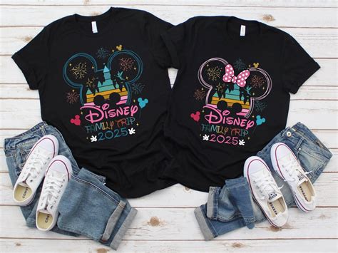 Matching Shirts for Disneyland: A Fun and Festive Way to Celebrate Together