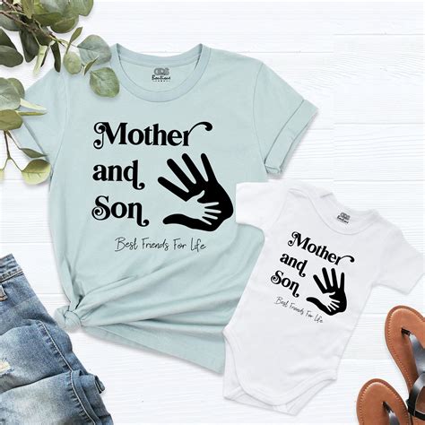 Matching Shirts for Mother and Son: A Symbol of Love and Connection