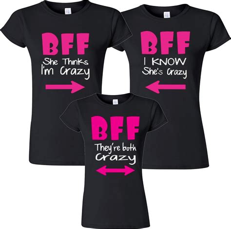 Matching Shirts for Three Best Friends: Express Your Unbreakable Bond