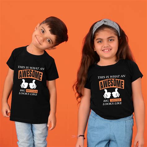 Matching Sibling Shirts: A Fun Way to Bond