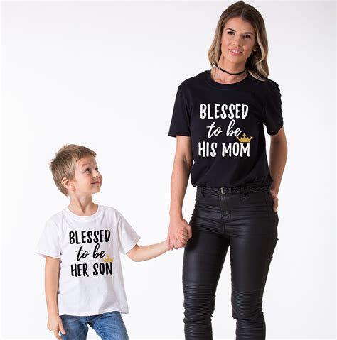 Matching Son and Mom Shirts: A Symbol of Love and Connection