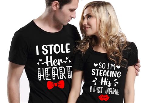 Matching T-Shirts for Couples: A Symbol of Love and Togetherness