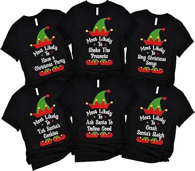 Matching Xmas T-Shirts: Spread the Holiday Cheer with Style