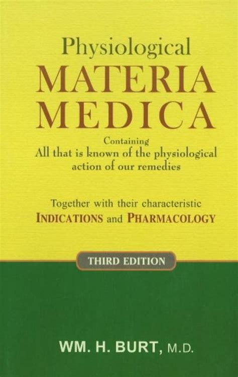 Materia Medica Physiological and Applied... PDF