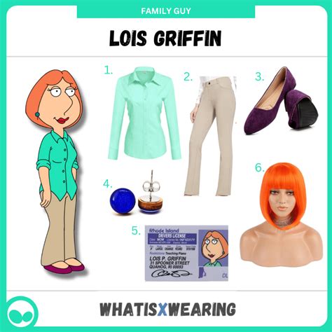 Materials Needed for a Lois Griffin Costume