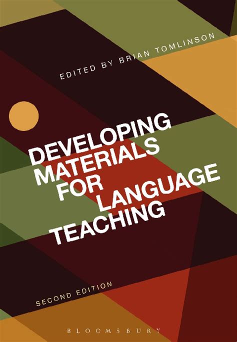 Materials development for language learning and teaching Pdf Reader