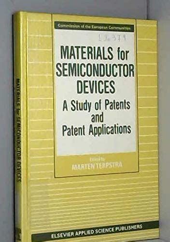 Materials for Semiconductor Devices A Study of Patents and Patent Applications PDF