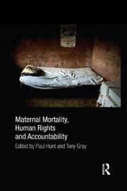 Maternal Mortality Human Rights and Accountability PDF