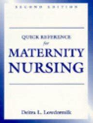 Maternity Nursing Quick Reference for Maternity Nursing 2nd Epub