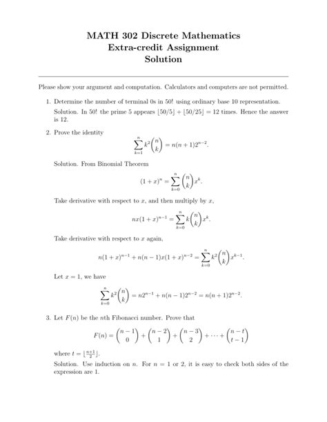 Math 302 Manual Solution Reader