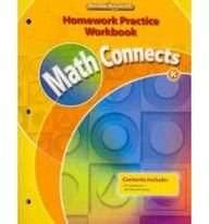 Math Connects, Kindergarten, Homework Practice Workbook Kindle Editon