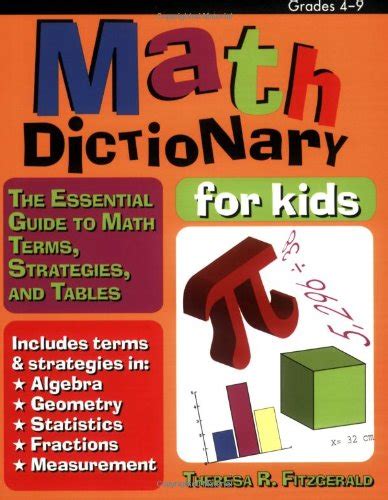 Math Dictionary for Kids The Essential Guide to Math Terms Kindle Editon