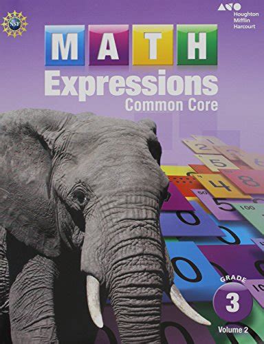Math Expressions, Grade 3 Student Activity Book: Houghton Mifflin Math Expressions: Vol 2 Ebook Reader