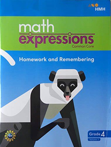 Math Expressions Homework And Remembering Book Ebook PDF