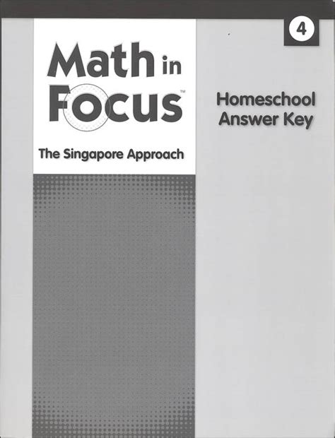 Math In Focus Answers Reader