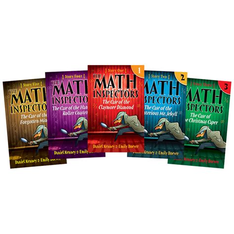 Math Inspectors Book Series: Dive into the World of Numbers and Adventures
