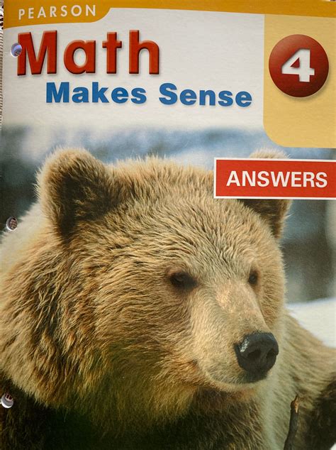 Math Makes Sense 4 Answer Key PDF