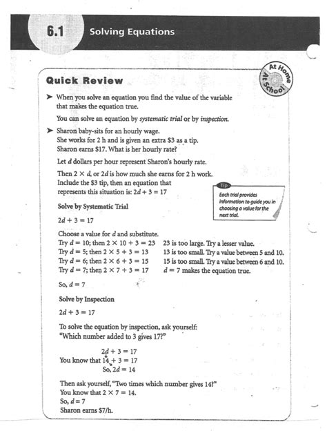 Math Makes Sense 6 Answers Unit PDF