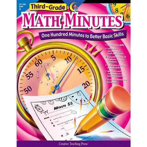 Math Minutes 3rd Grade CTP 2585 PDF