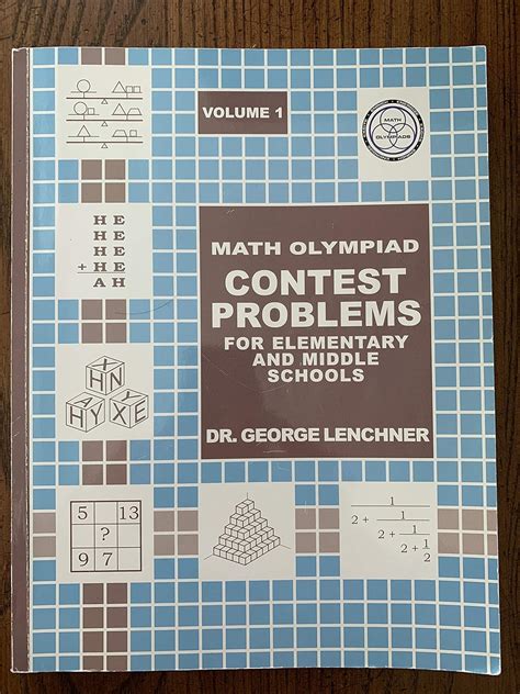 Math Olympiad Contest Problems for Elementary and Middle Schools by George Lenchner Great Book pdf PDF