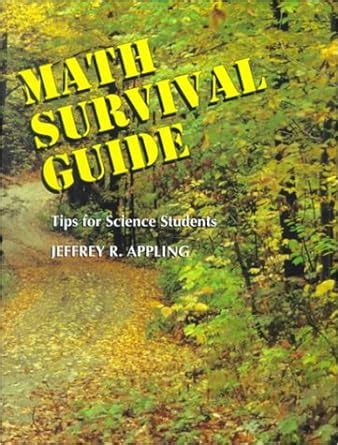 Math Survival Guide Tips for Science Student Epub