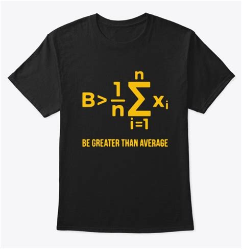 Math T Shirts: Elevate Your Wardrobe with Style and Substance