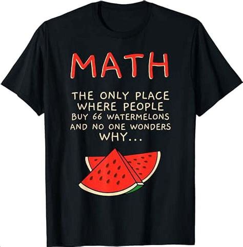 Math Tee Shirts: A Mathematical Masterpiece Embroidered on Every Thread